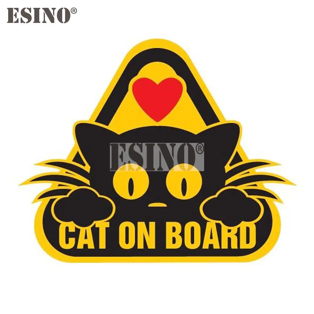 Car Styling Creative Funny Lovely Cat On Board Cartoon Adhesive PVC Decal Waterproof Car Body Glass Sticker Pattern Vinyl
Car Styling Creative Funny Lovely Cat On Board Cartoon Adhesive PVC Decal Waterproof Car Body Glass Sticker Pattern Vinyl