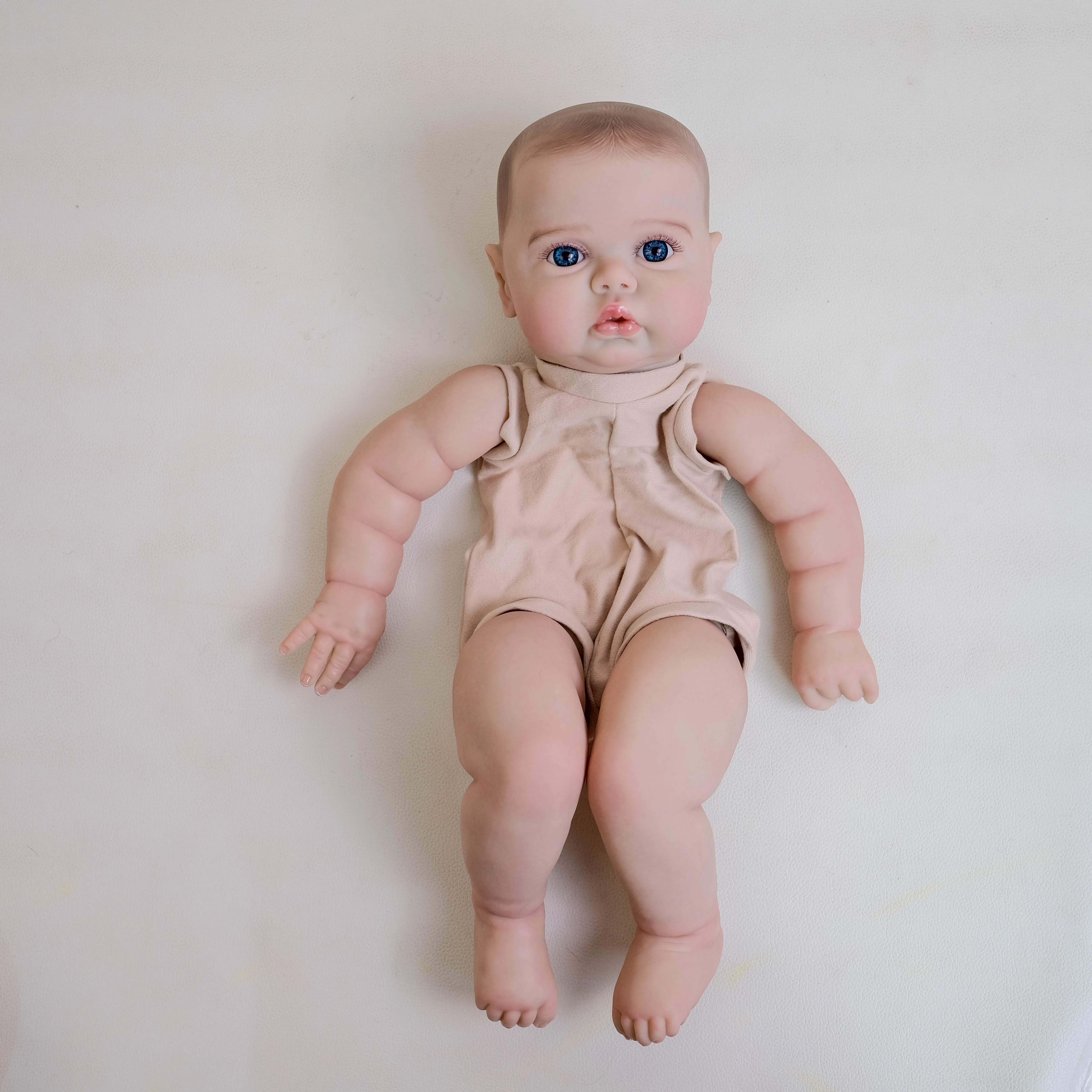 NPK 19-inch Awake Pickle Reborn Baby Doll Kit - Lifelike Soft Touch Blond Short Hair DIY Doll Parts Already Painted
NPK 19-inch Awake Pickle Reborn Baby Doll Kit - Lifelike Soft Touch Blond Short Hair DIY Doll Parts Already Painted