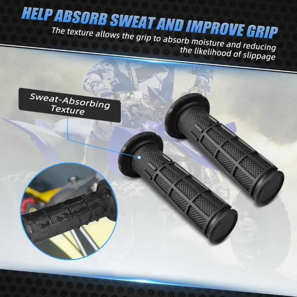 For Honda TRX 450R Hand Grips Universal Throttle Handlebar Grips 7/8" For Yamaha YFZ450 YFZ450R Banshee350 Raptor 700 700R
For Honda TRX 450R Hand Grips Universal Throttle Handlebar Grips 7/8" For Yamaha YFZ450 YFZ450R Banshee350 Raptor 700 700R
