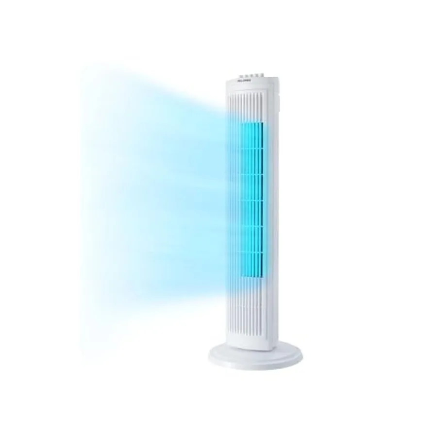 30 Inch Oscillating Tower Fan with 3 Speed Settings and Auto-off Timer Standing Fan PFT28A2BWW White
30 Inch Oscillating Tower Fan with 3 Speed Settings and Auto-off Timer Standing Fan PFT28A2BWW White