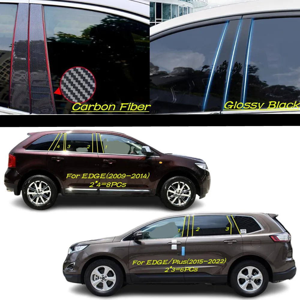 Car PC Material Pillar Post Cover Door Trim Window Molding Sticker Plate Accessories For Ford EDGE PLUS 2009-2014 2015-2022
Car PC Material Pillar Post Cover Door Trim Window Molding Sticker Plate Accessories For Ford EDGE PLUS 2009-2014 2015-2022