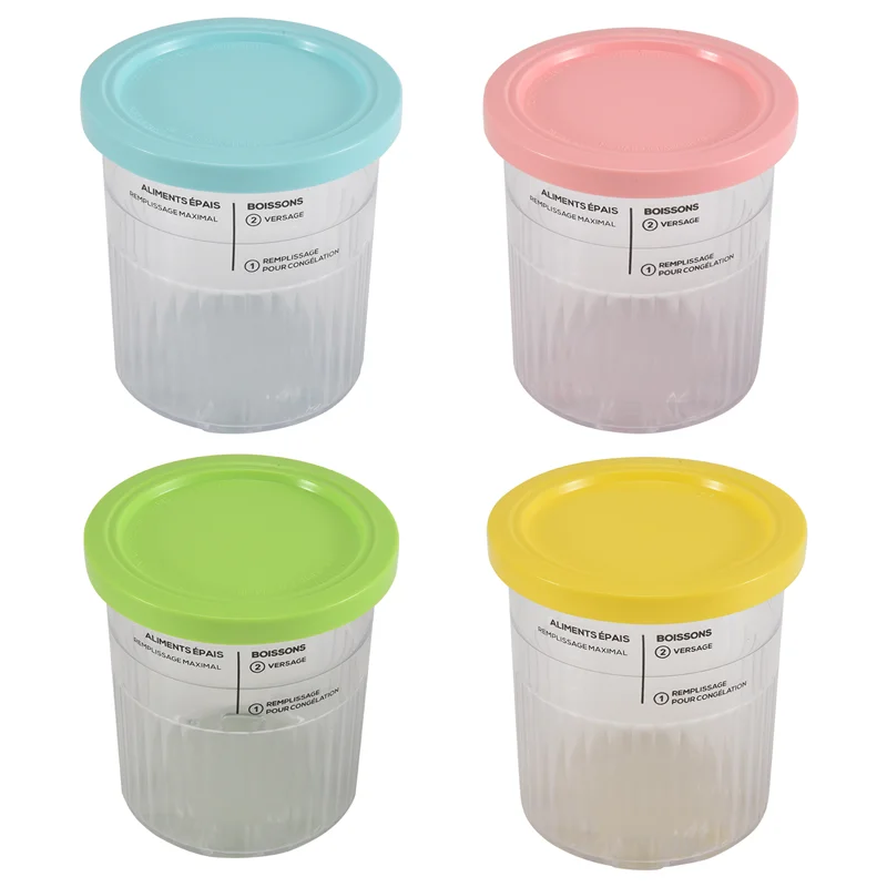 A23E-4PCS Ice Cream Pints Cup For Ninja Creami NC500 NC501 Ice Cream Storage Containers Food Freezer
A23E-4PCS Ice Cream Pints Cup For Ninja Creami NC500 NC501 Ice Cream Storage Containers Food Freezer