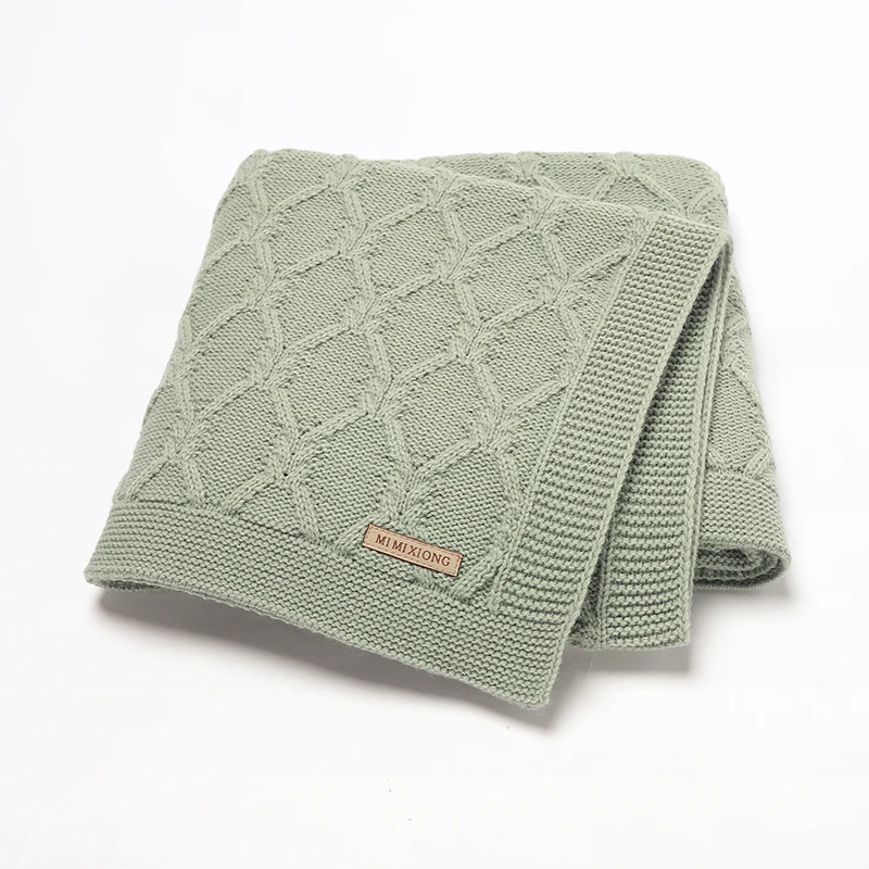 Новое модное вязаное одеяло для новорожденных 100*80 см, в клетку, для девочек и мальчиков, для коляски, пеленка-кокон, мягкий спальный мешок, одеяло для детской кроватки, однотонное
Новое модное вязаное одеяло для новорожденных 100*80 см, в клетку, для девочек и мальчиков, для коляски, пеленка-кокон, мягкий спальный мешок, одеяло для детской кроватки, однотонное