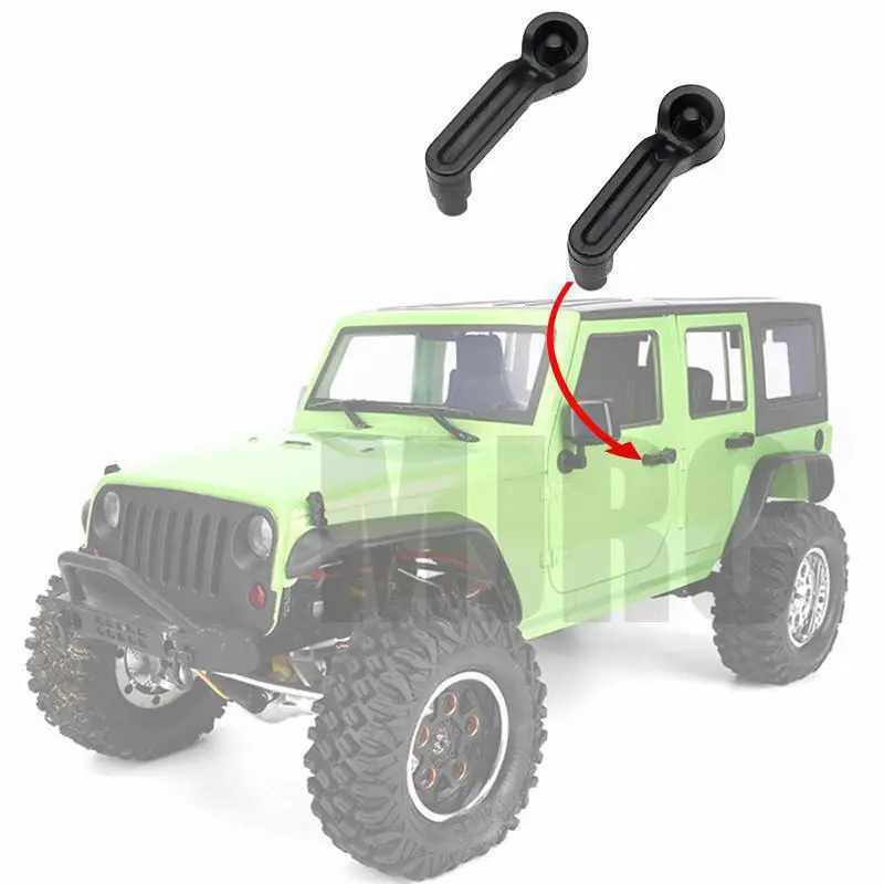 Black Door Handle for 1/10 RC Crawler Car TRX4 Axial SCX10 90046 Upgrade
Black Door Handle for 1/10 RC Crawler Car TRX4 Axial SCX10 90046 Upgrade