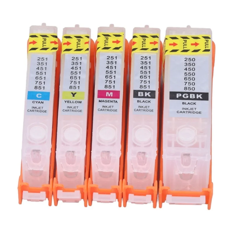 5Pcs Ink Cartridge For PIXMA IP7250 MG6350 MG5450 MX925 MX725 MG6450 MG5550 IX6850 Printers
5Pcs Ink Cartridge For PIXMA IP7250 MG6350 MG5450 MX925 MX725 MG6450 MG5550 IX6850 Printers