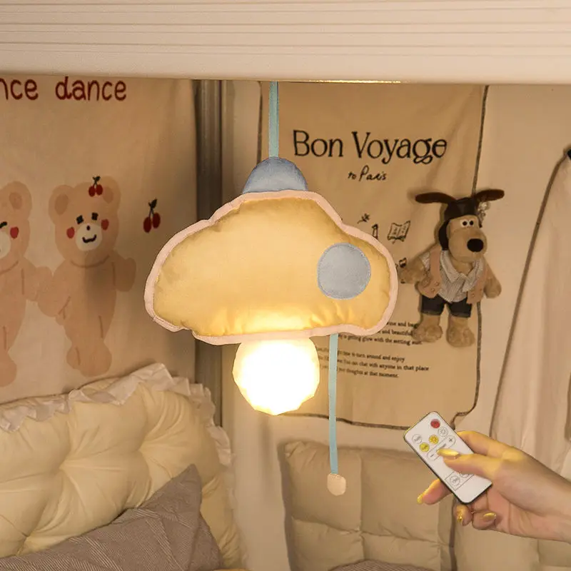 Cute Cloud Night Light Chandelier Children's Bedroom Hanging Bed Sleeping Bedside Ambient Light Dormitory Kids For Decoration 
Cute Cloud Night Light Chandelier Children's Bedroom Hanging Bed Sleeping Bedside Ambient Light Dormitory Kids For Decoration