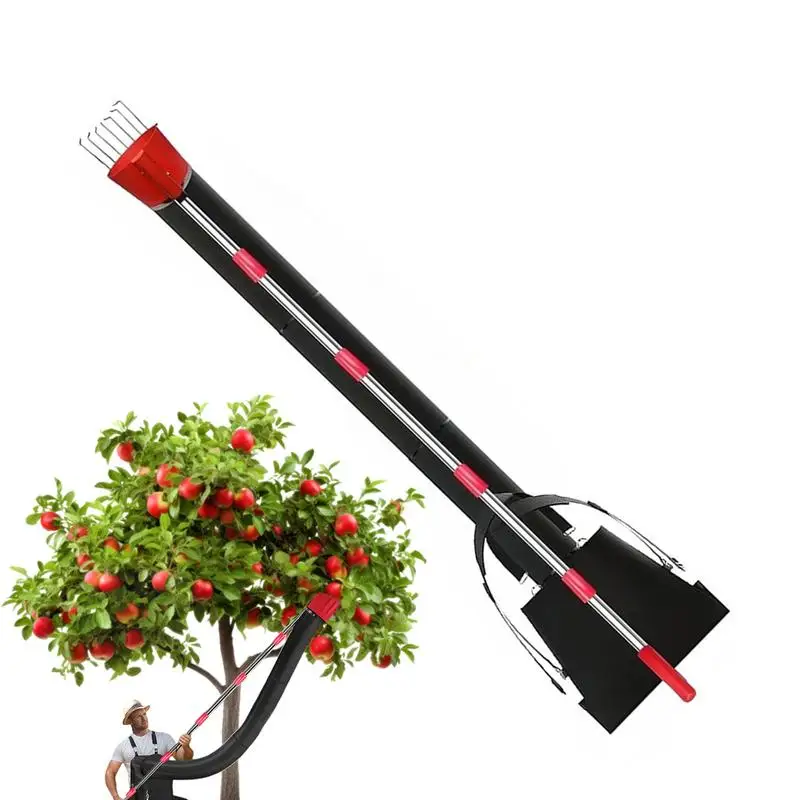 13Ft Fruit Picker Pole Adjustable Length High Altitude Fruit Picker Extension Pole With Collection Funnel And Bag Gardening Tool
13Ft Fruit Picker Pole Adjustable Length High Altitude Fruit Picker Extension Pole With Collection Funnel And Bag Gardening Tool