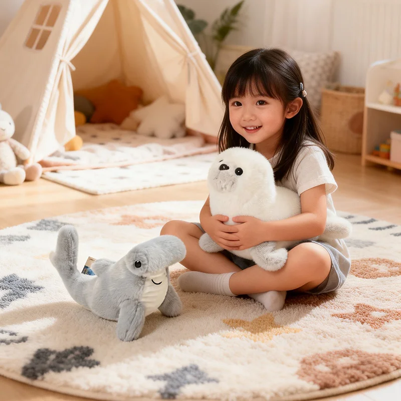 25cm New Cartoon Cute Round Fatty Seal Lion Plush Toys Kawaii Stuffed Marine Animal Walrus Baby Sleeping Doll for Girls Gifts
25cm New Cartoon Cute Round Fatty Seal Lion Plush Toys Kawaii Stuffed Marine Animal Walrus Baby Sleeping Doll for Girls Gifts
