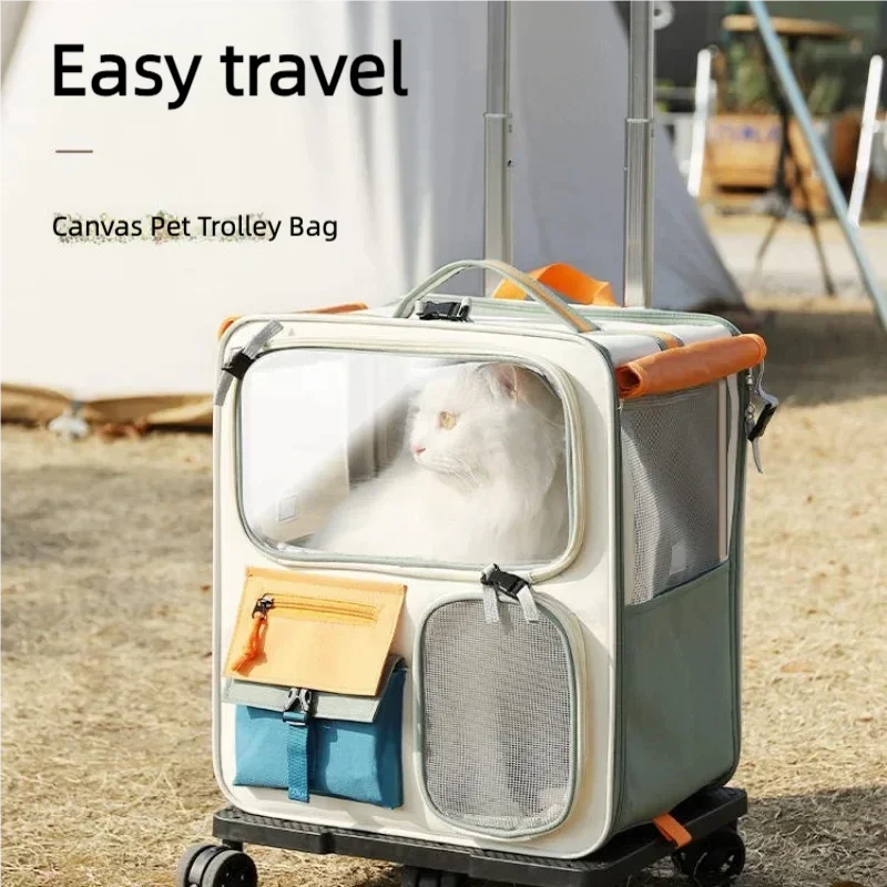 Outdoor Tragbarer Katzen rucksack Haustier Rucksack Warm Auto Artefakt Hund mit großer Kapazität Drawbar Katzen box
Outdoor Tragbarer Katzen rucksack Haustier Rucksack Warm Auto Artefakt Hund mit großer Kapazität Drawbar Katzen box