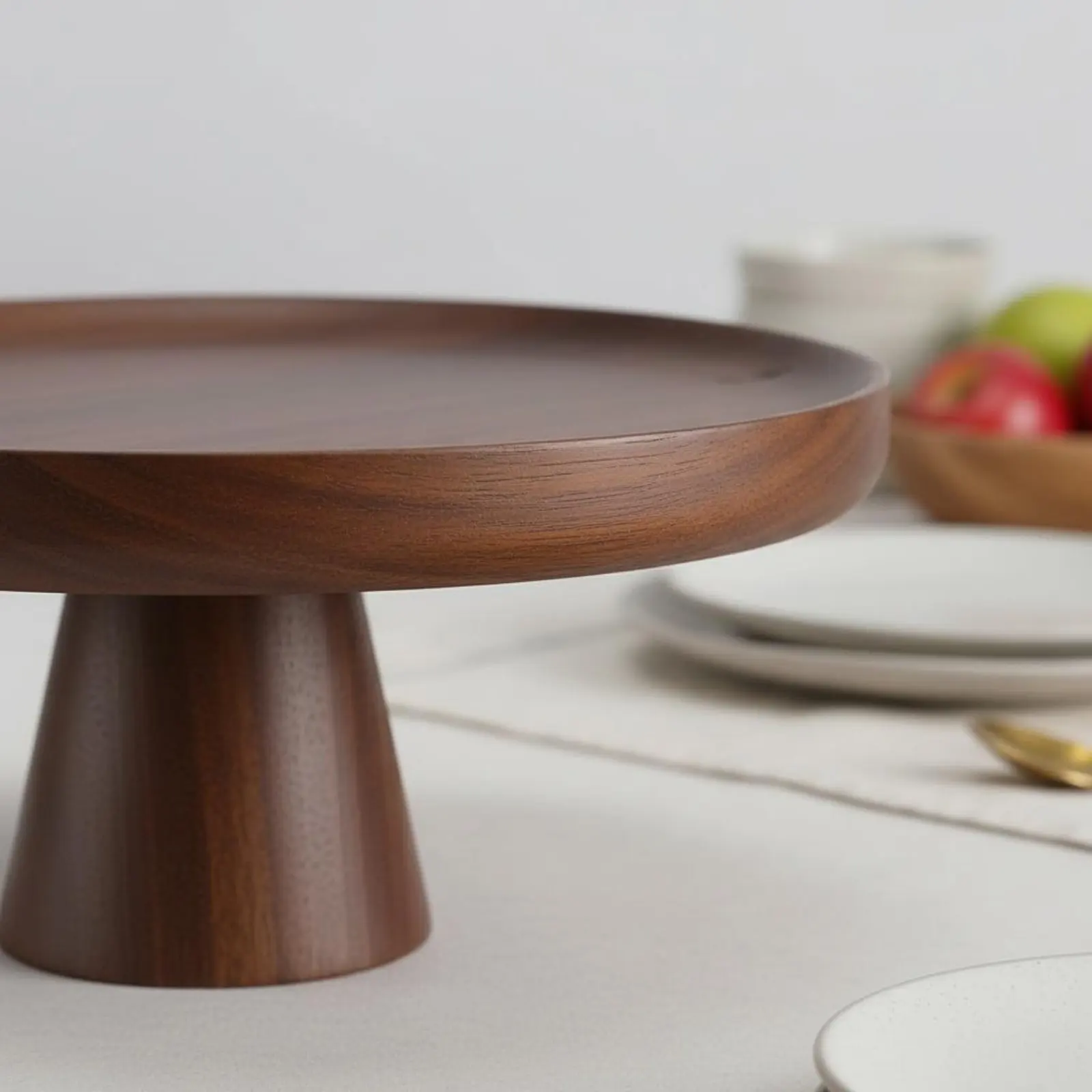 Acacia Wood Dessert Stand Sleek Polished Finish Round Food Display Stand Pedestal Serving Tray Elegant Design
Acacia Wood Dessert Stand Sleek Polished Finish Round Food Display Stand Pedestal Serving Tray Elegant Design
