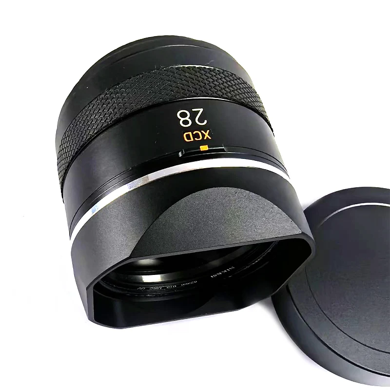 Bayonet Metal Square Lens hood Comes With Free Metal Cap for Hasselblad XCD28/F4
Bayonet Metal Square Lens hood Comes With Free Metal Cap for Hasselblad XCD28/F4