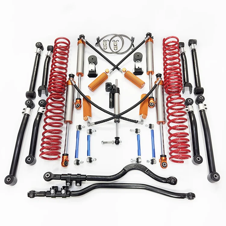 High Performance Nitrogen Shock Absorber Back Tank Front And Rear 4x4 Suspension Kit For JK JL
High Performance Nitrogen Shock Absorber Back Tank Front And Rear 4x4 Suspension Kit For JK JL
