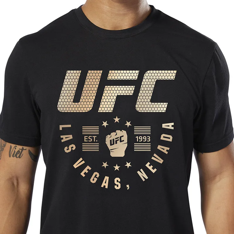 UFC kickboxing training sportswear summer men's 100% pure cotton T-shirt Boxing Fitness short-sleeved high-quality T-shirt
UFC kickboxing training sportswear summer men's 100% pure cotton T-shirt Boxing Fitness short-sleeved high-quality T-shirt
