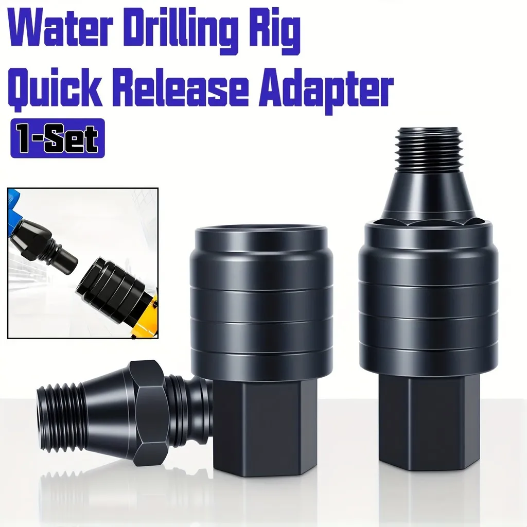 Heavy-Duty Water Drill Quick Release Adapter – Steel, for Bench & Handheld Wet Drilling
Heavy-Duty Water Drill Quick Release Adapter – Steel, for Bench & Handheld Wet Drilling