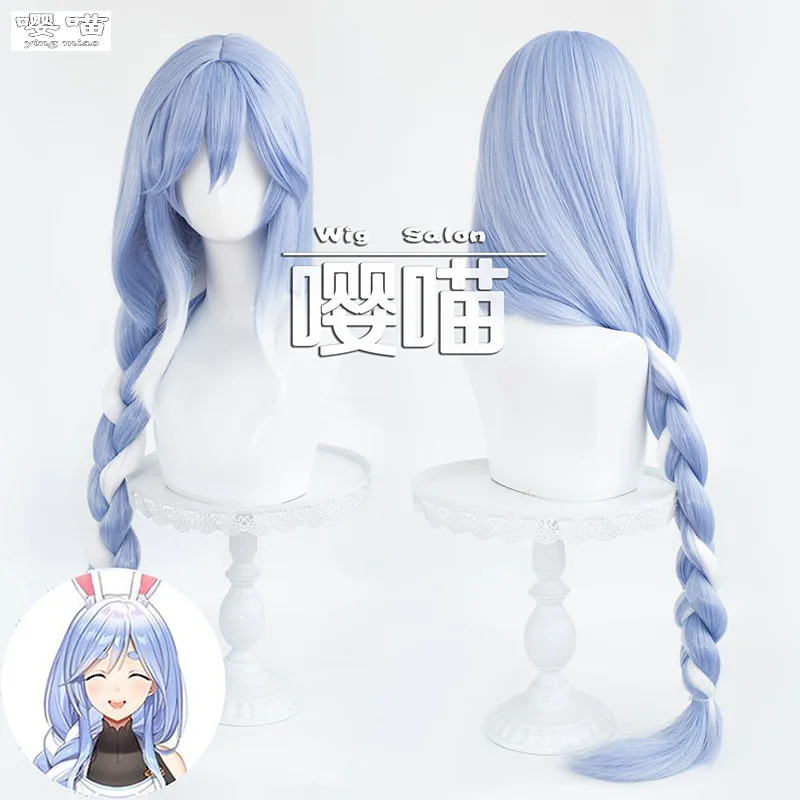 Usada Pekora Cosplay Wig Anime Vtuber NIJISANJI EN Hololive 95CM Blue White Mixed Heat-resistant Synthetic Hair Role Play Wigs
Usada Pekora Cosplay Wig Anime Vtuber NIJISANJI EN Hololive 95CM Blue White Mixed Heat-resistant Synthetic Hair Role Play Wigs
