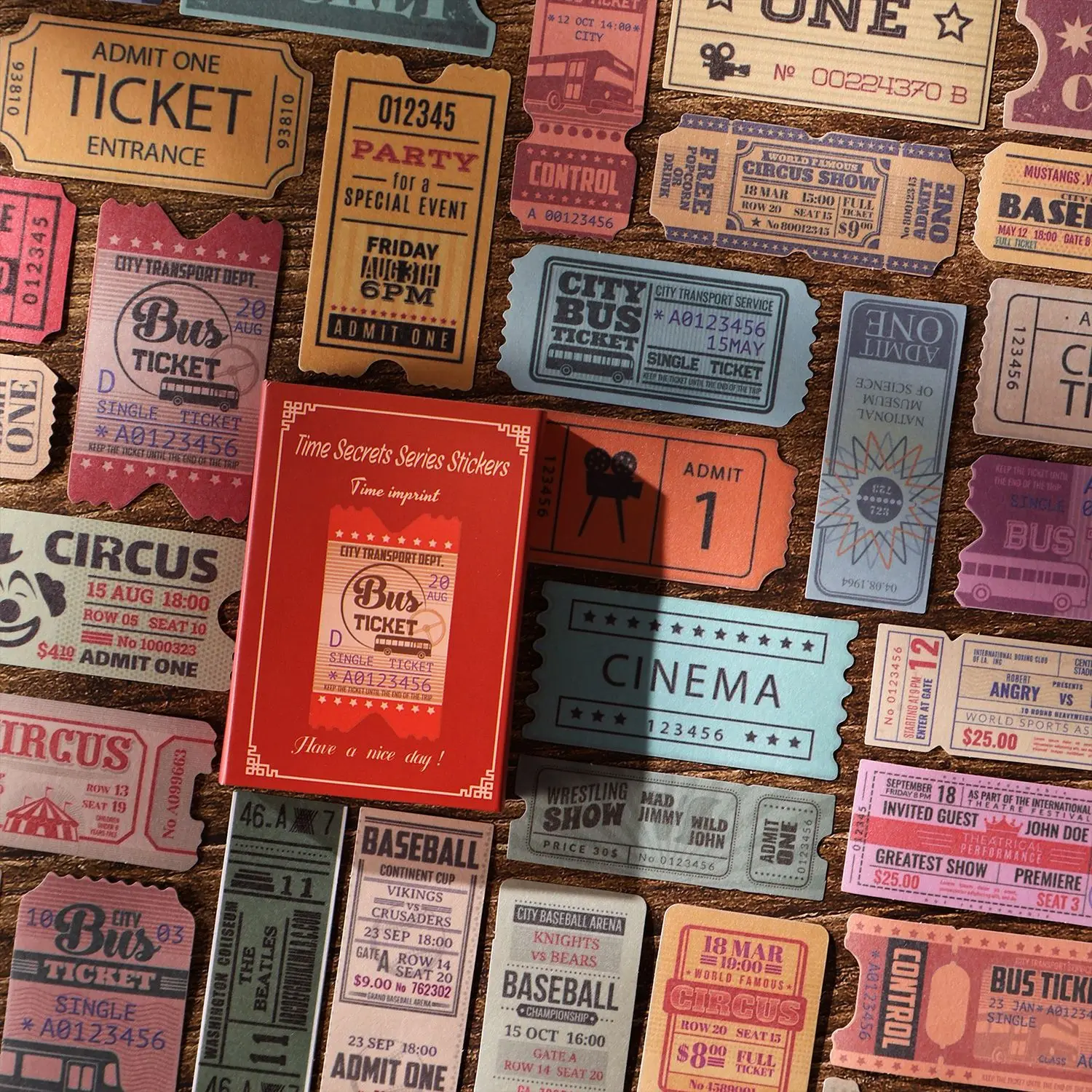 1box/100pcs Aged Retro Mini Label Stickers, Vintage English Layout, Versatile Collage for Stationery Journal
1box/100pcs Aged Retro Mini Label Stickers, Vintage English Layout, Versatile Collage for Stationery Journal