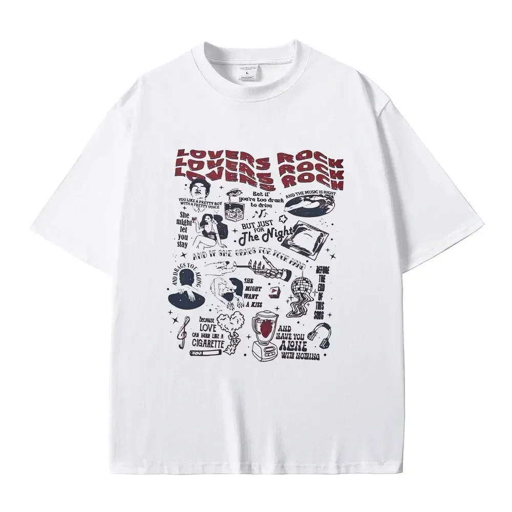 Tv Girl French Exit Lovers Rock Music Album Graphic T Shirt Men Women Fashion Oversized T-shirts Male Cotton Short Sleeve Tees
Tv Girl French Exit Lovers Rock Music Album Graphic T Shirt Men Women Fashion Oversized T-shirts Male Cotton Short Sleeve Tees