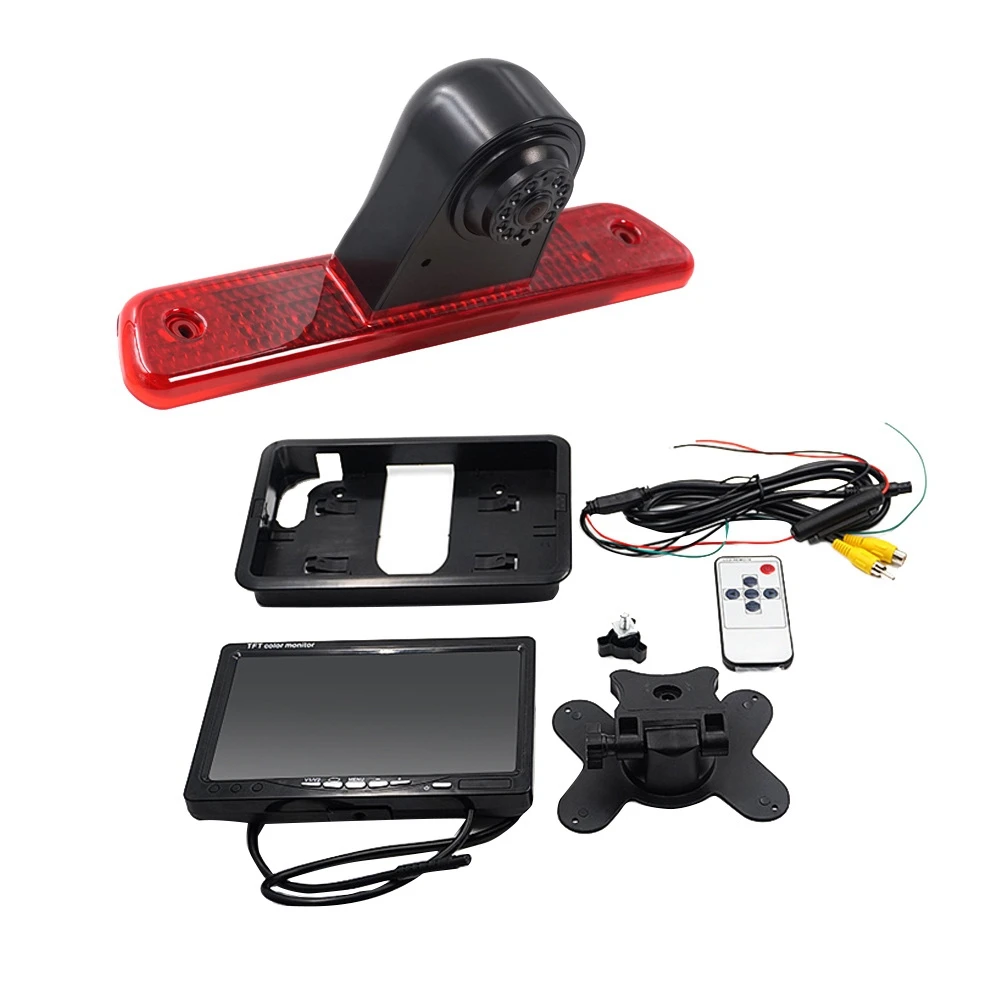Car Rear View Brake Light Camera with 7Inch Desktop Mirror for Citroen Jumpy/Peugeot Expert/ Toyota Proace 2007-2016
Car Rear View Brake Light Camera with 7Inch Desktop Mirror for Citroen Jumpy/Peugeot Expert/ Toyota Proace 2007-2016