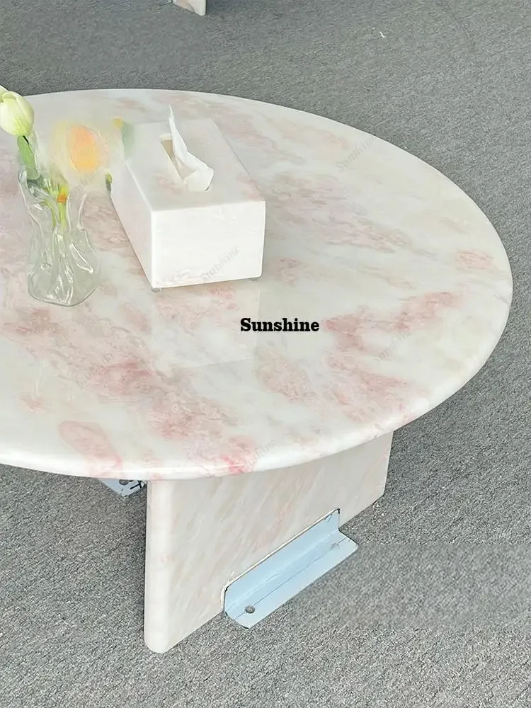 Natural Marble Round Coffee Table, Designer Luxury Art Piece for Sofa, Heat & Scratch Resistant, Customizable FT
Natural Marble Round Coffee Table, Designer Luxury Art Piece for Sofa, Heat & Scratch Resistant, Customizable FT