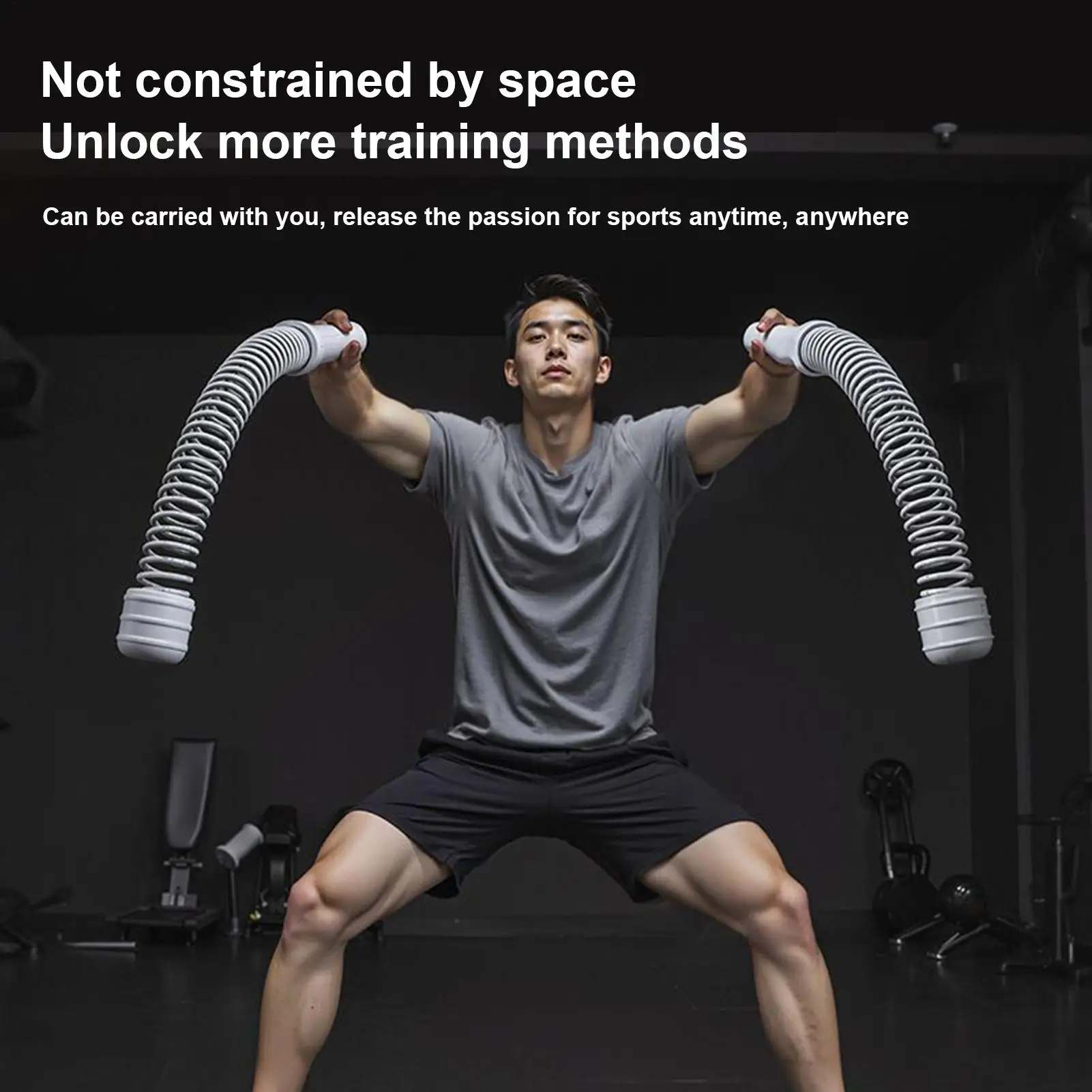 Exercise Ropes Training Ropes Heavy Cordless Exercise Rope 2 Pieces Anti-Knot Non-Slip Compact Strap For Men Boxing Training