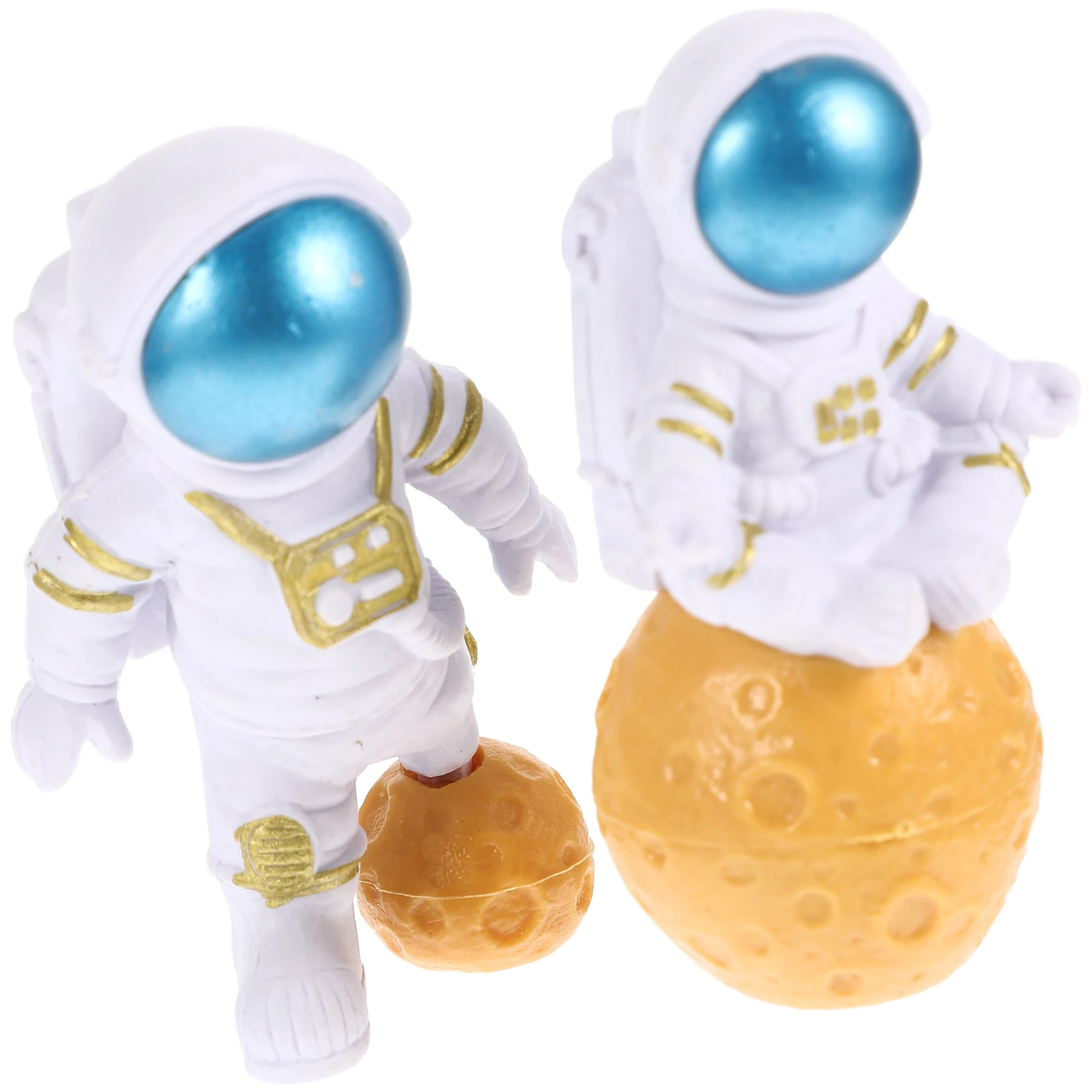 2Pcs Realistic Fish Tank Spacemen Decor Aquarium PVC Astronaut Ornament for Underwater Design
2Pcs Realistic Fish Tank Spacemen Decor Aquarium PVC Astronaut Ornament for Underwater Design