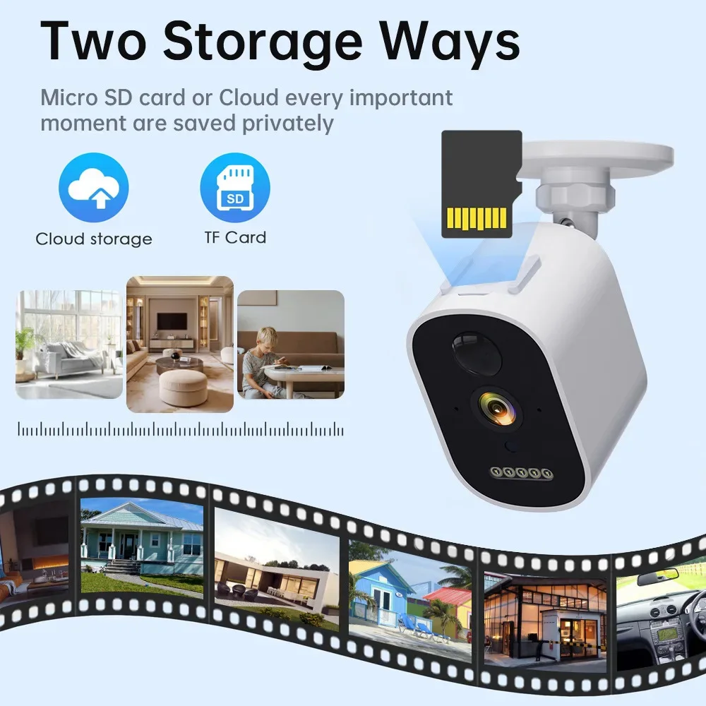 3MP 1296P O-Kam/Tuya APP Wire-Free Battery Power Low Comsunption WIFI IP Camera AI Humanoid Detection Home Security Baby Monitor
3MP 1296P O-Kam/Tuya APP Wire-Free Battery Power Low Comsunption WIFI IP Camera AI Humanoid Detection Home Security Baby Monitor