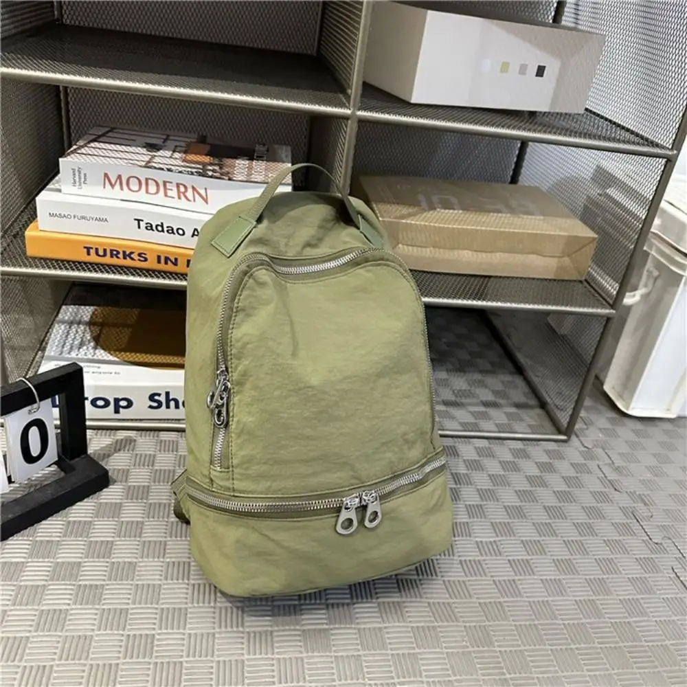 Fashion Solid Color Nylon Mini Backpack Mini Handbag Sling Bag Pendant Hanging Korean Style Small Wallet Key Bag
Fashion Solid Color Nylon Mini Backpack Mini Handbag Sling Bag Pendant Hanging Korean Style Small Wallet Key Bag