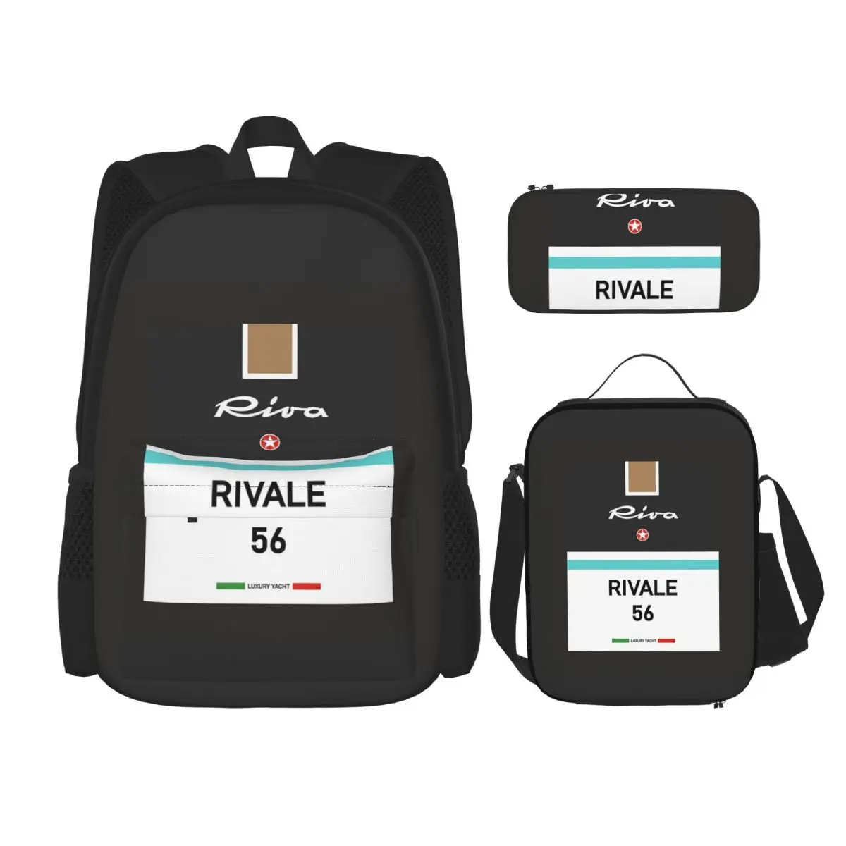 Italy French Riviera Monaco Vintage BackpacksBookbag Students School Bags Kids Rucksack Lunch Bag Pen Bag Three-Piece Set
Italy French Riviera Monaco Vintage BackpacksBookbag Students School Bags Kids Rucksack Lunch Bag Pen Bag Three-Piece Set