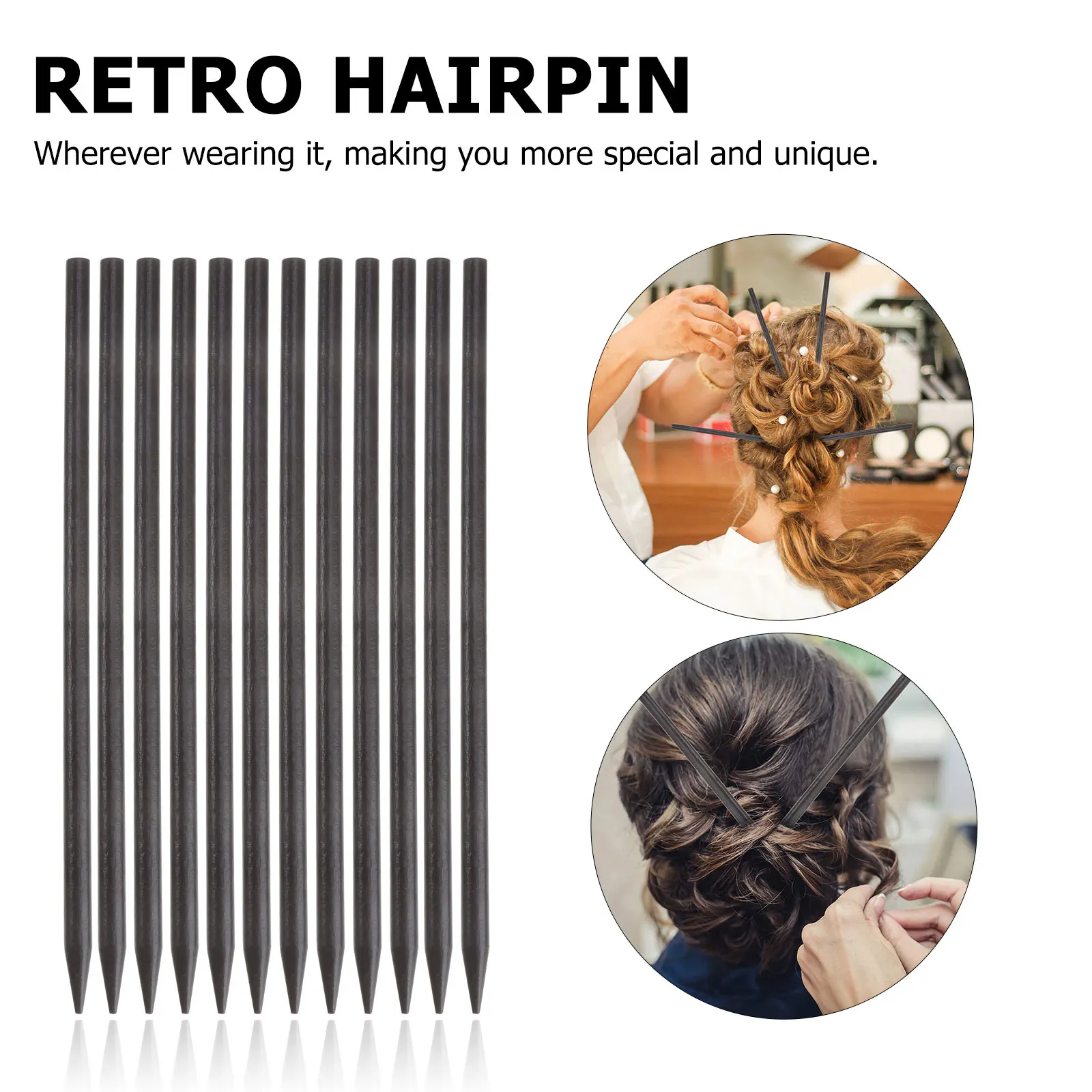12PCS Simple Hair Fork Updo Hairpin Chinese Styling Tool Hanfu Hair Stick Chopsticks Clip Woman Vintage Braiding Hair Accessory
12PCS Simple Hair Fork Updo Hairpin Chinese Styling Tool Hanfu Hair Stick Chopsticks Clip Woman Vintage Braiding Hair Accessory