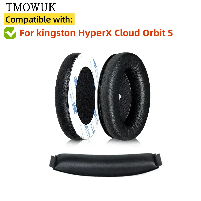 Replacement Earpads for kingston HyperX Cloud Orbit S Earmuffs Ultra-soft Sponge Cushion Cover Repair Parts Headphone
Replacement Earpads for kingston HyperX Cloud Orbit S Earmuffs Ultra-soft Sponge Cushion Cover Repair Parts Headphone