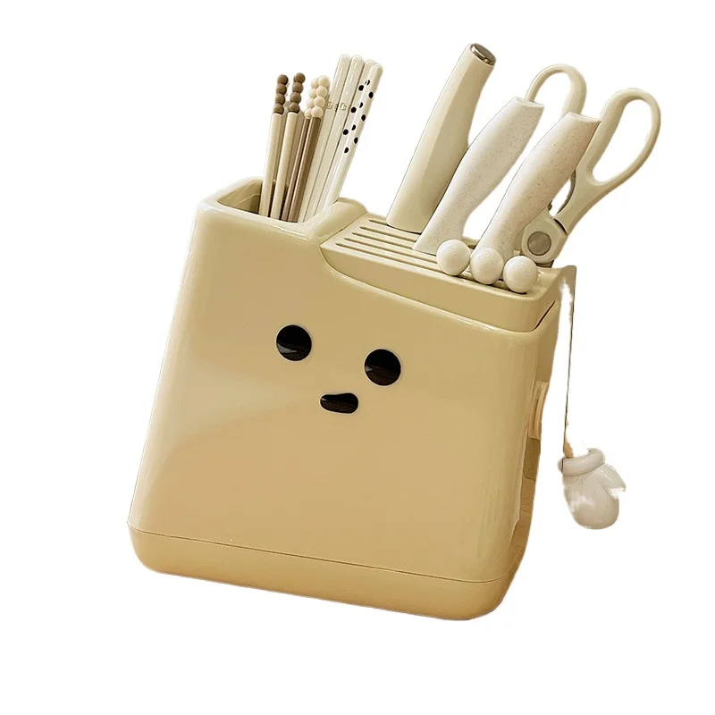 Kitchen knife holder, household multifunctional countertop, drainage chopsticks, kitchen knife storage box
Kitchen knife holder, household multifunctional countertop, drainage chopsticks, kitchen knife storage box