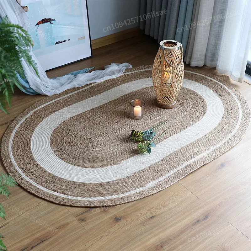 HeMu-Woven Rattan Round Carpets for Living Room, Bedroom Straw Rugs, Natural Plants Floor Mats, Bedside Garden Table Grass Mat
HeMu-Woven Rattan Round Carpets for Living Room, Bedroom Straw Rugs, Natural Plants Floor Mats, Bedside Garden Table Grass Mat