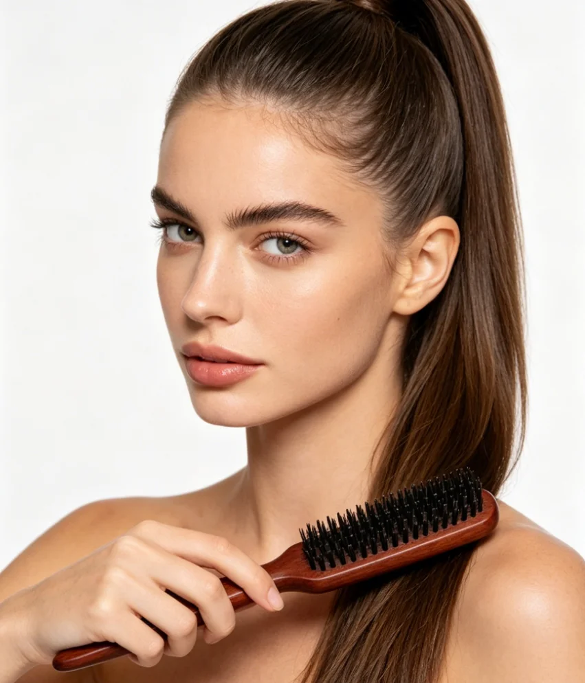 oar Bristle Hair Brush , Narrow Teeth, 3-Row Design, Fluffy Hair Root Styling, Fine Tooth Comb for Curly & Beauty Hairstyling
oar Bristle Hair Brush , Narrow Teeth, 3-Row Design, Fluffy Hair Root Styling, Fine Tooth Comb for Curly & Beauty Hairstyling
