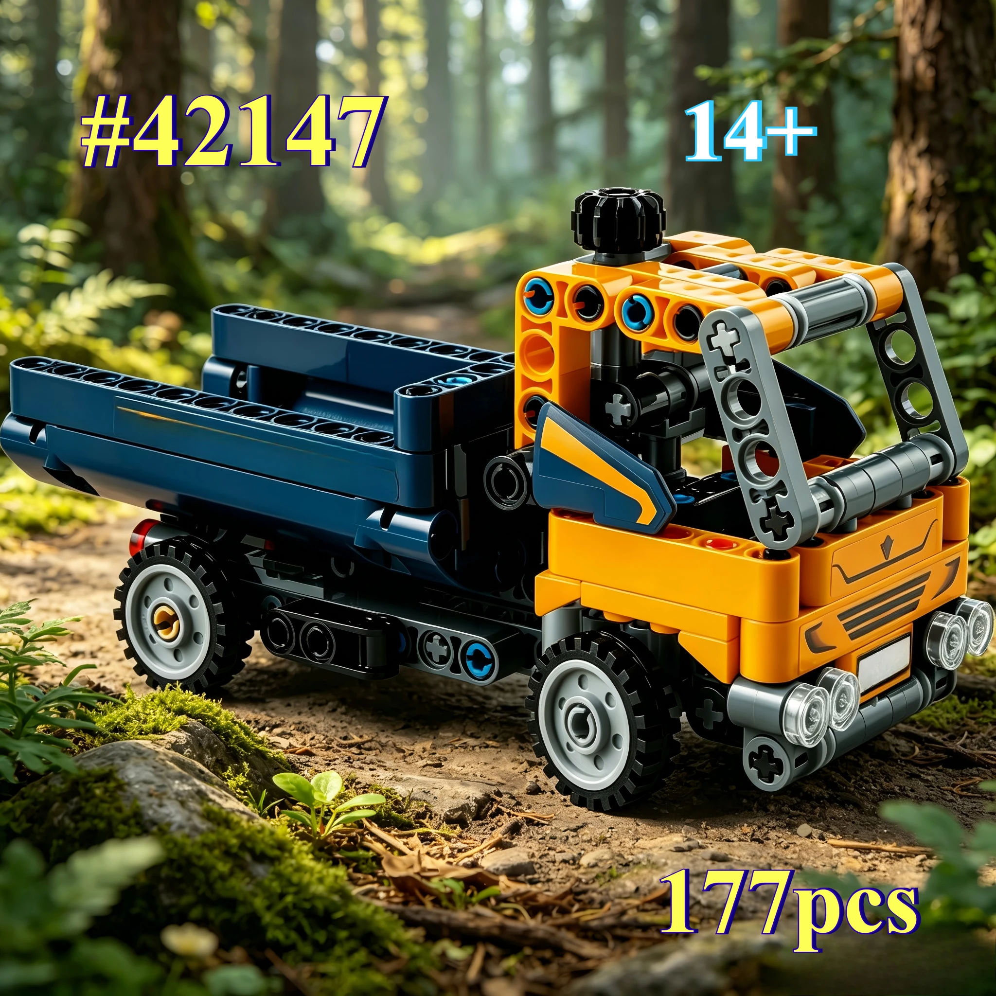 Funny Dump Truck 42147 Building Blocks Sets Suitable for Birthday Gifts Compatible with Legoed Particles,177pcs.
Funny Dump Truck 42147 Building Blocks Sets Suitable for Birthday Gifts Compatible with Legoed Particles,177pcs.