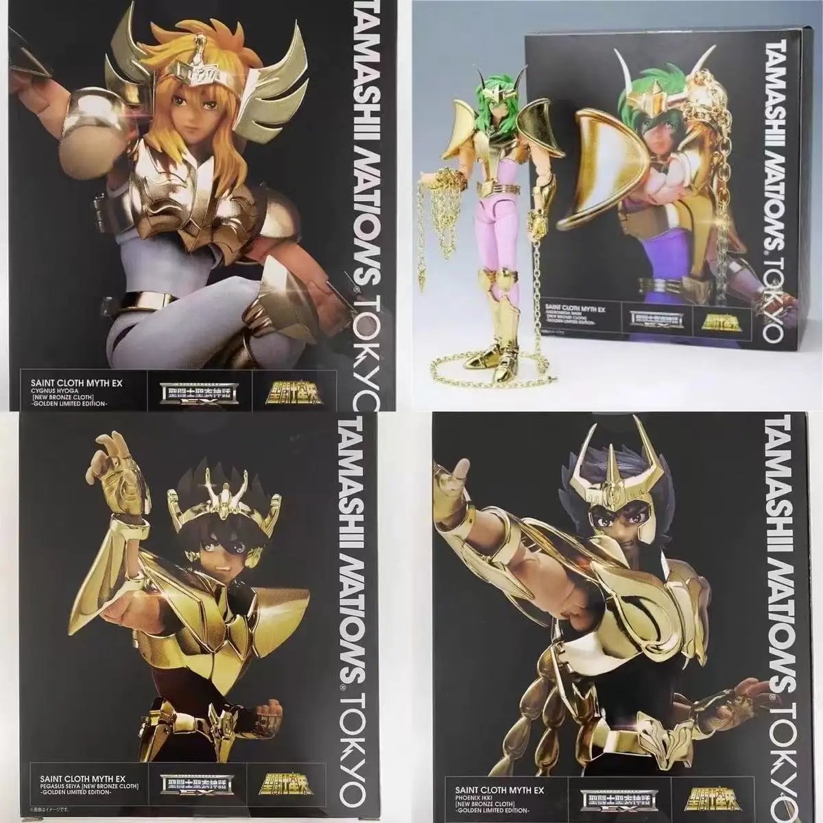 Bandai Saint Seiya Myth Cloth TNT Limited Ex Gold Andromeda Shun Phoenix Pegasus Purple Dragon Glacier Аниме Фигурка Модель Игрушки 
Bandai Saint Seiya Myth Cloth TNT Limited Ex Gold Andromeda Shun Phoenix Pegasus Purple Dragon Glacier Аниме Фигурка Модель Игрушки