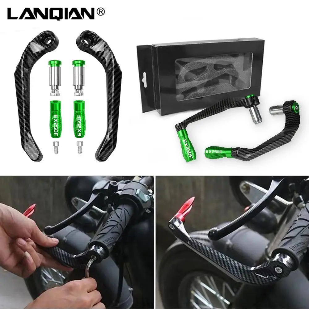 Motorcycle Accessories CNC Aluminum Lever Guard Brake Clutch Handlebar Protector FOR KAWASAKI EX250F EX 205F 1988-2007 2006 2005
Motorcycle Accessories CNC Aluminum Lever Guard Brake Clutch Handlebar Protector FOR KAWASAKI EX250F EX 205F 1988-2007 2006 2005