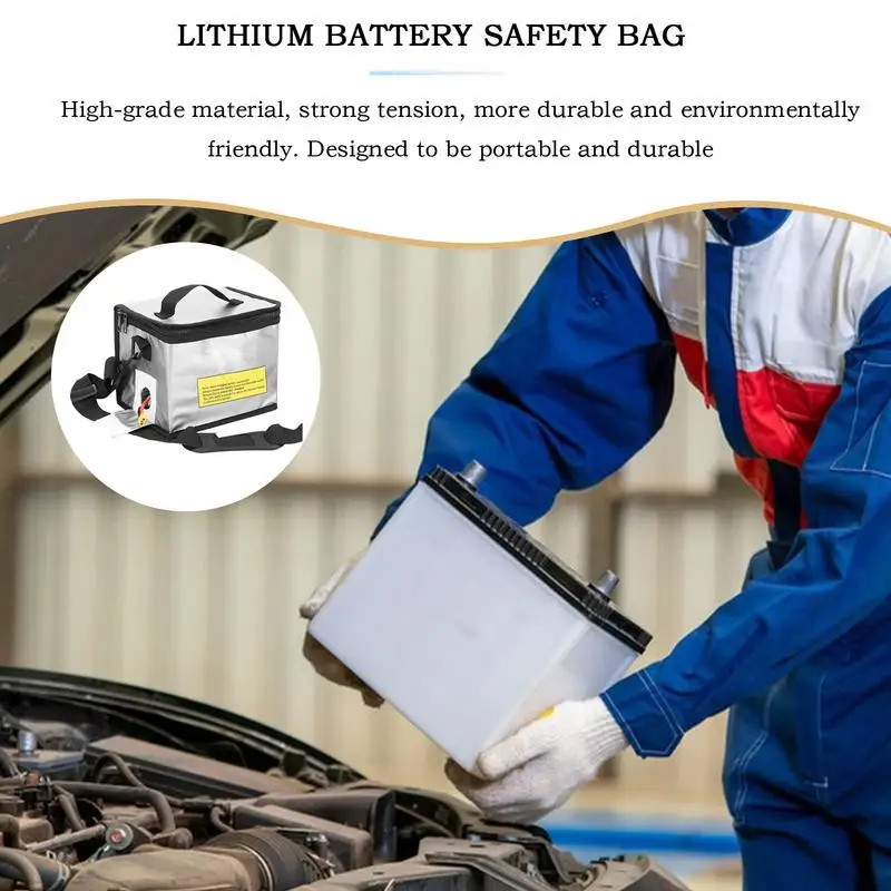 RC Battery Bag Large Battery Storage Pouch Fireproof Explosionproof Protective Bag For Storage Transportation And Charging
RC Battery Bag Large Battery Storage Pouch Fireproof Explosionproof Protective Bag For Storage Transportation And Charging