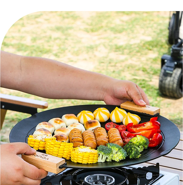 OEM Customized Cast Iron Non Stick Baking Tray Round Rectangular Outdoor Household Barbecue Tray
OEM Customized Cast Iron Non Stick Baking Tray Round Rectangular Outdoor Household Barbecue Tray