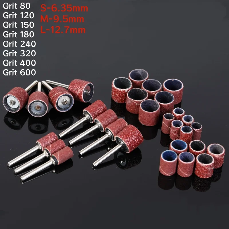 80 120 150 180 240 320 400 600 Grit Sanding Bands Drum Sleeves Bits Accessories For Electric Mini Angle Grinder Sanding Mandrels
80 120 150 180 240 320 400 600 Grit Sanding Bands Drum Sleeves Bits Accessories For Electric Mini Angle Grinder Sanding Mandrels