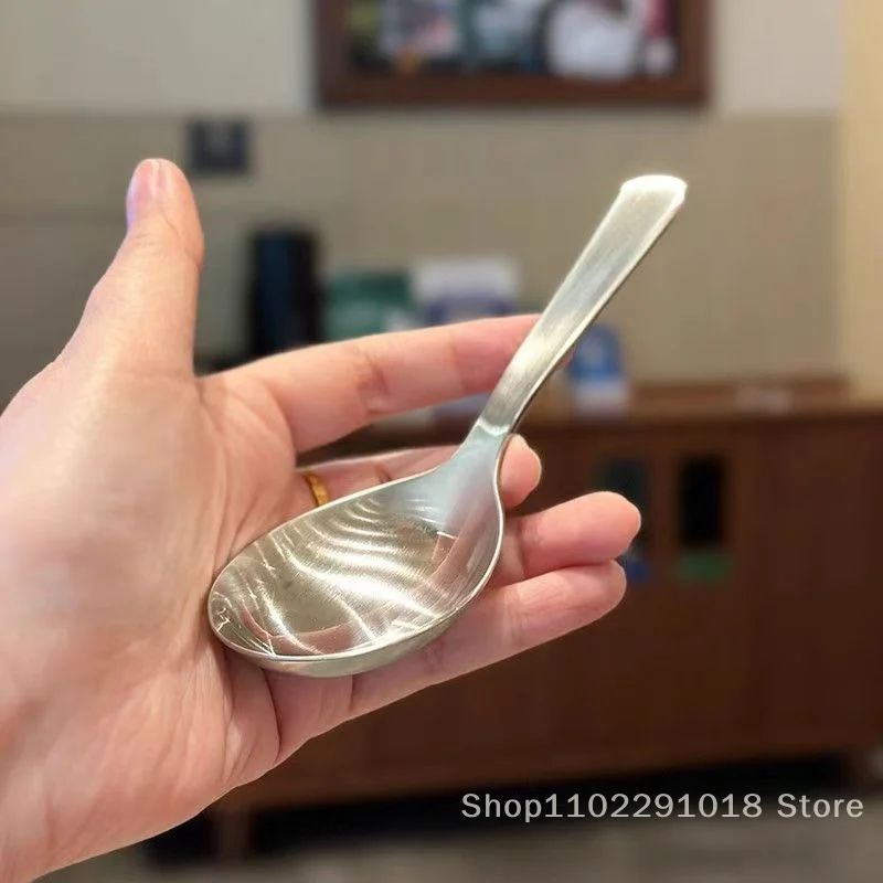 Stainless Steel Round Spoon Net Red Golden Dinner Long Handle Stirring Dessert Spoons For Kitchen Accessories Gadgets
Stainless Steel Round Spoon Net Red Golden Dinner Long Handle Stirring Dessert Spoons For Kitchen Accessories Gadgets