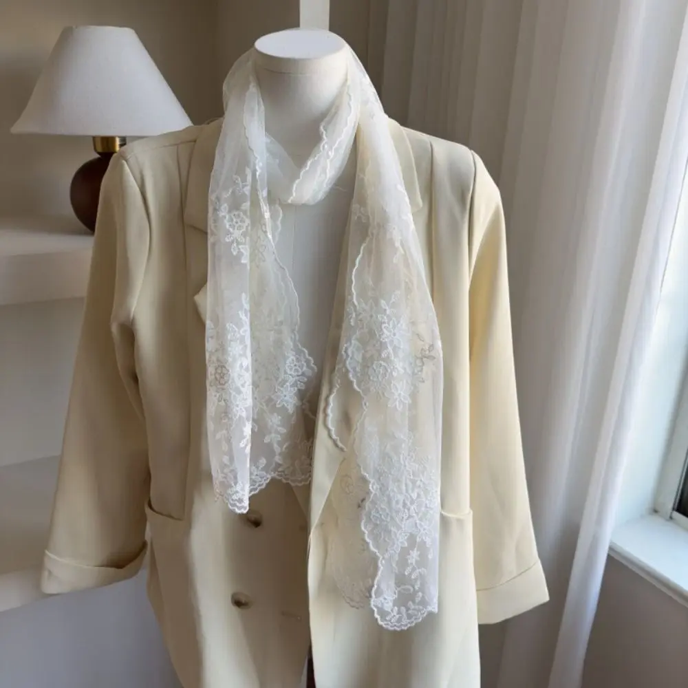 Elegant Ribbon Lace Embroidery Scarf Printed Retro Long Scarves Dressing Decoration Hair Accessories Flower Scarf Multifunction
Elegant Ribbon Lace Embroidery Scarf Printed Retro Long Scarves Dressing Decoration Hair Accessories Flower Scarf Multifunction