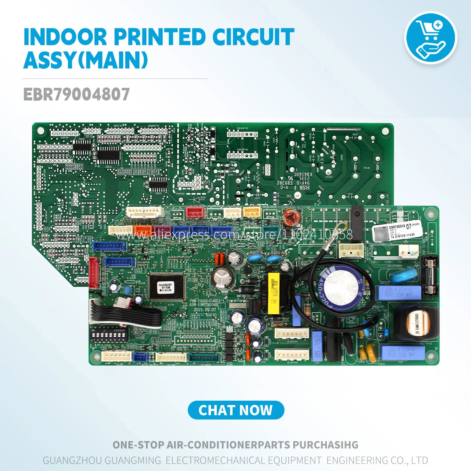 Новая оригинальная печатная плата в сборе, основной EBR79004807 EAX66454001 для LG Multi-V, внутреннего блока, HVAC, детали для кондиционера, аксессуары, инструменты
Новая оригинальная печатная плата в сборе, основной EBR79004807 EAX66454001 для LG Multi-V, внутреннего блока, HVAC, детали для кондиционера, аксессуары, инструменты