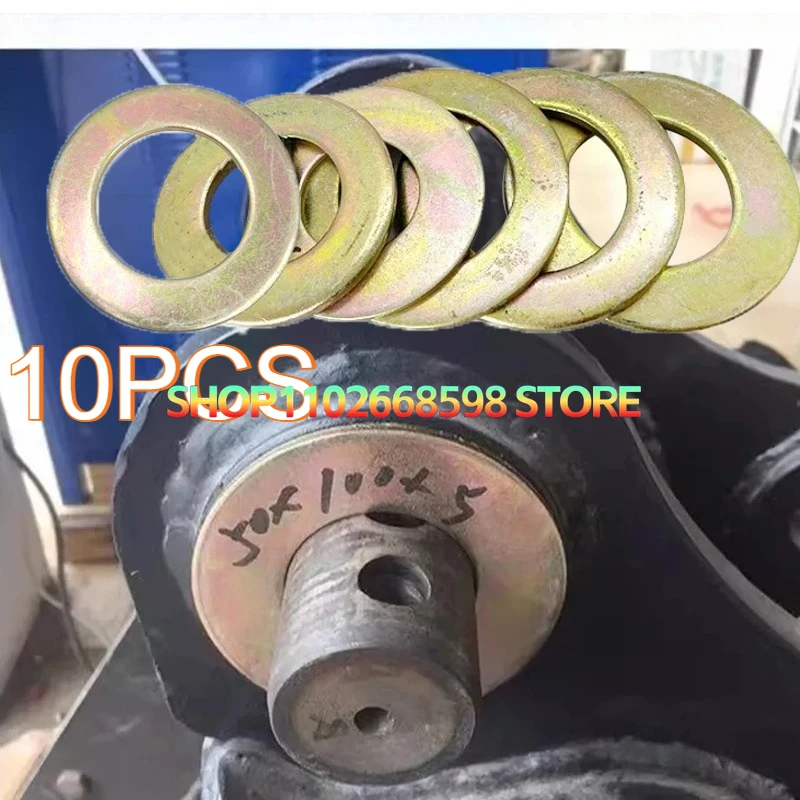 10PCS Excavator Iron Gasket Bucket Shaft Gasket Metal Wear-resistant Iron Gasket Round Thickened Gap Bucket Pin Thin Washer
10PCS Excavator Iron Gasket Bucket Shaft Gasket Metal Wear-resistant Iron Gasket Round Thickened Gap Bucket Pin Thin Washer