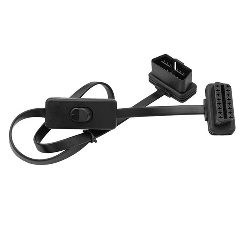 Плоский + тонкий OBD2 OBDII 16-контактный штекер-гнездо ELM327 диагностический удлинитель кабеля
Плоский + тонкий OBD2 OBDII 16-контактный штекер-гнездо ELM327 диагностический удлинитель кабеля