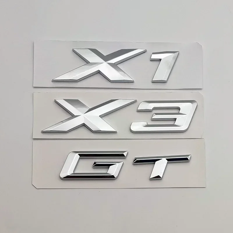 3d Logo X1 X2 X3 X4 X5 X6 X7 GT Emblem Letters Sticker Car Trunk Badge For BMW E84 F48 F39 E83 F25 G01 F26 G02 E70 F15 E53 F16
3d Logo X1 X2 X3 X4 X5 X6 X7 GT Emblem Letters Sticker Car Trunk Badge For BMW E84 F48 F39 E83 F25 G01 F26 G02 E70 F15 E53 F16