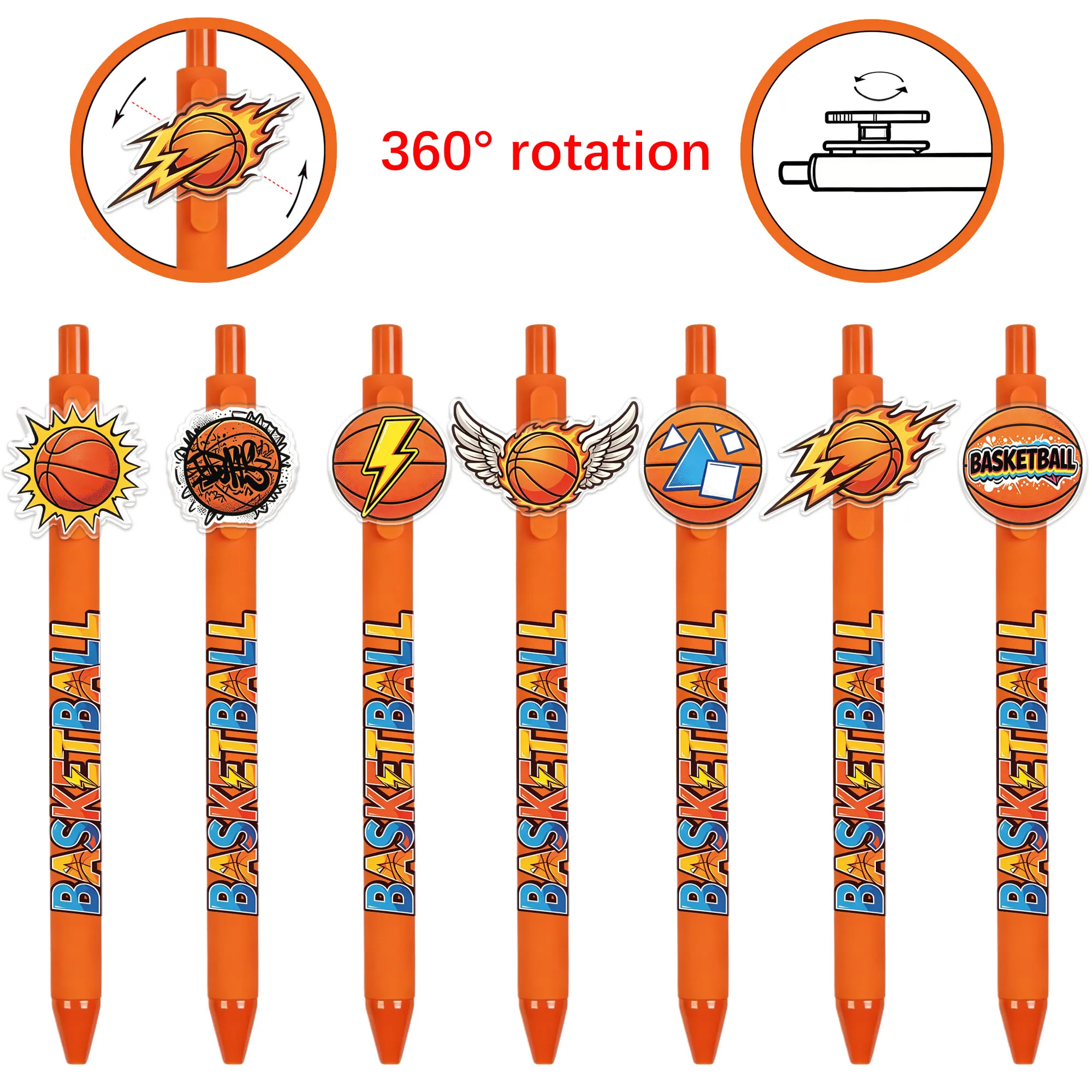 7 PCS Basketball Theme Ballpoint Pens - Smooth Writing Signature Pens
7 PCS Basketball Theme Ballpoint Pens - Smooth Writing Signature Pens