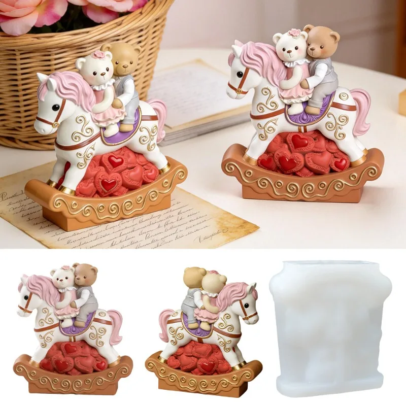 Trojan Horse Modeling Silicone Mold Fondant Soft Clay Clay Epoxy Plaster Decoration Aromatherapy Mold Cake Decorating Tools
Trojan Horse Modeling Silicone Mold Fondant Soft Clay Clay Epoxy Plaster Decoration Aromatherapy Mold Cake Decorating Tools