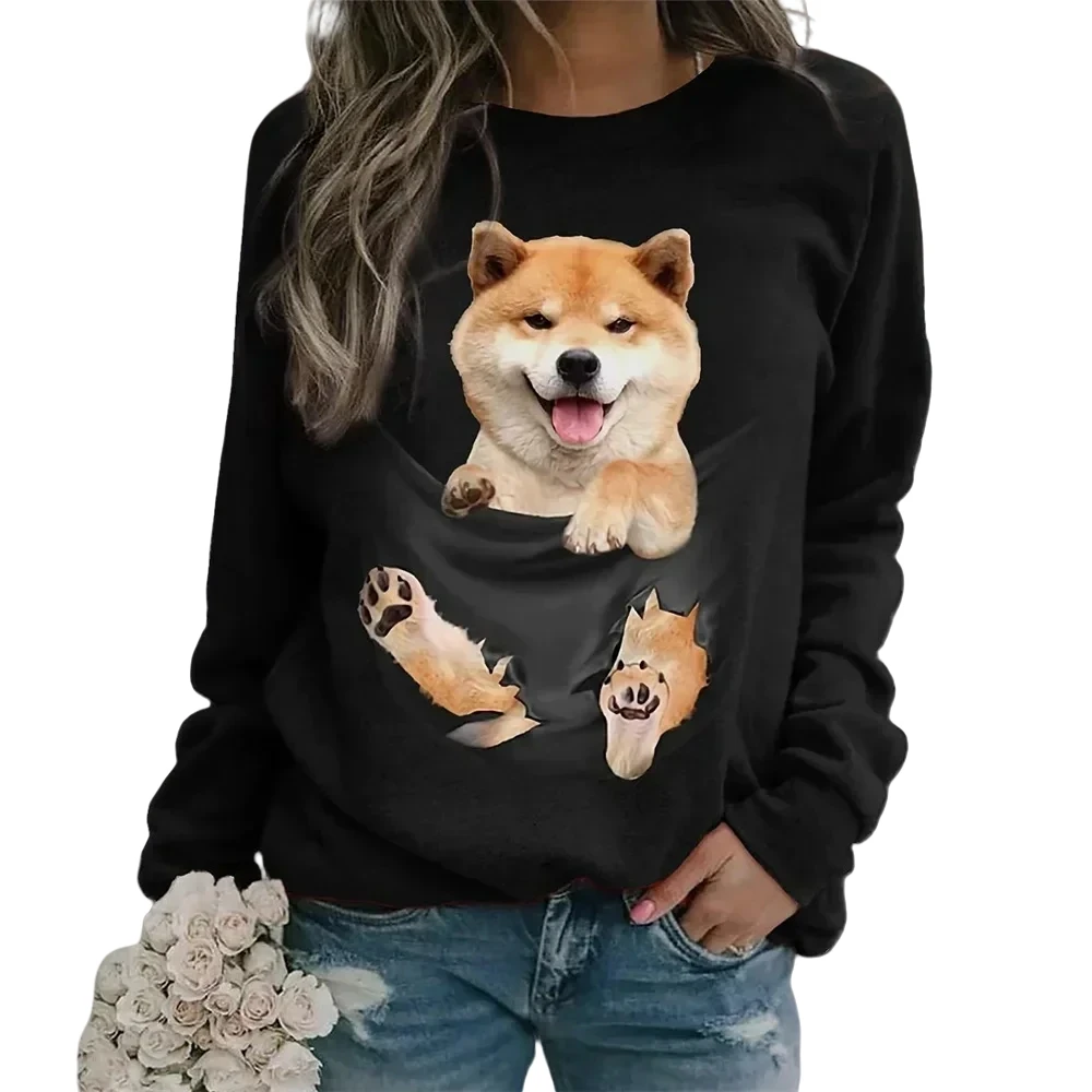 Kids Clothes Girls Hoodies 3D Dog Print Sweatshirts Crew Neck Pullover Tops Casual Girls Clothes Long Sleeve Children's Clothing
Kids Clothes Girls Hoodies 3D Dog Print Sweatshirts Crew Neck Pullover Tops Casual Girls Clothes Long Sleeve Children's Clothing