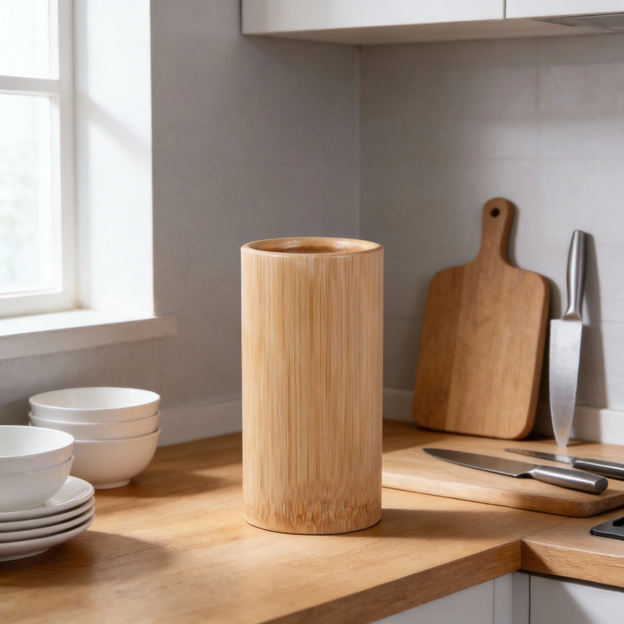 20Cm Chopsticks Storage Barrel Bamboo Cutlery Holder Multifunctional Spoon Fork Organizing Tube Kitchen Utensil Storage
20Cm Chopsticks Storage Barrel Bamboo Cutlery Holder Multifunctional Spoon Fork Organizing Tube Kitchen Utensil Storage