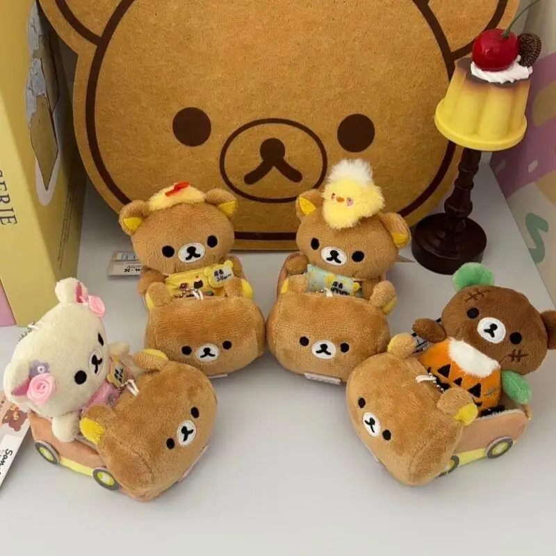 Car Shape Rilakkuma Pp Cotton Filling Plush Doll Backpack Keychain Pendant Placing Small Dolls Bric-A-Brac Desk Desktop Ornament
Car Shape Rilakkuma Pp Cotton Filling Plush Doll Backpack Keychain Pendant Placing Small Dolls Bric-A-Brac Desk Desktop Ornament